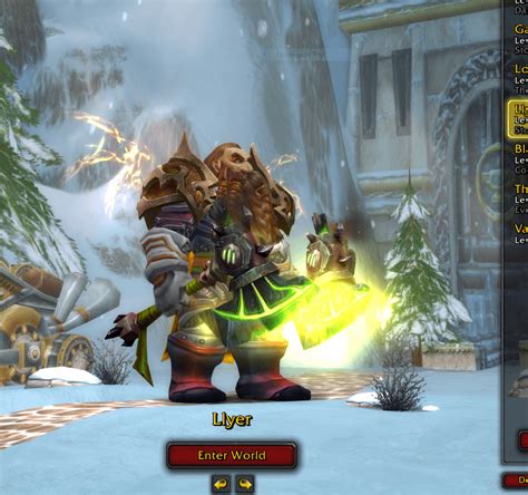 wow fury warrior dual wield two handed